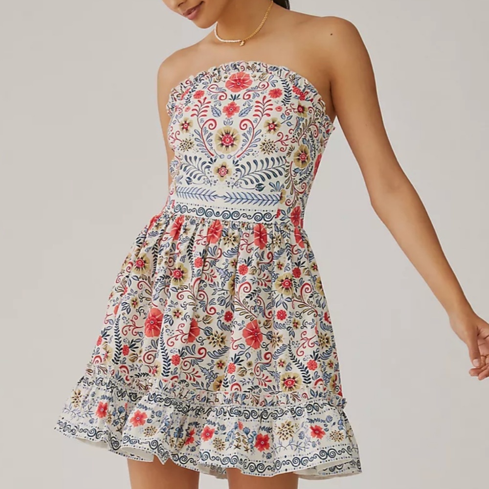 Forever That Girl Strapless Mini Dress